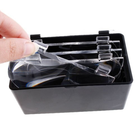 Lupbriller 1.2-3.5x m. CREE LED-lys