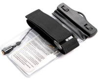 Vandtæt pose og headset