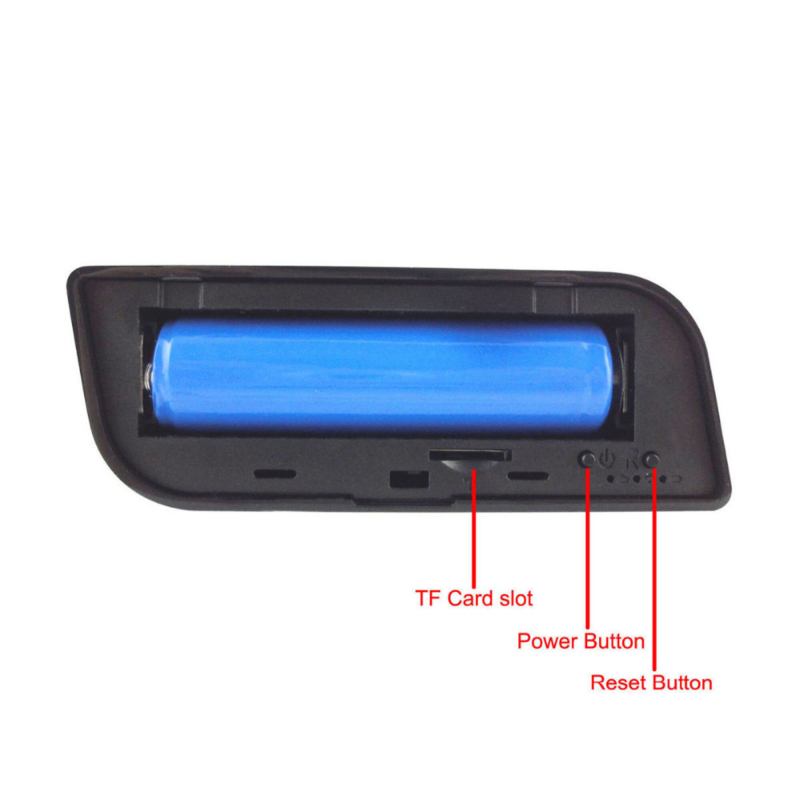 T-Care  V27 Vækkeur HD Spionkamera, Wi-Fi