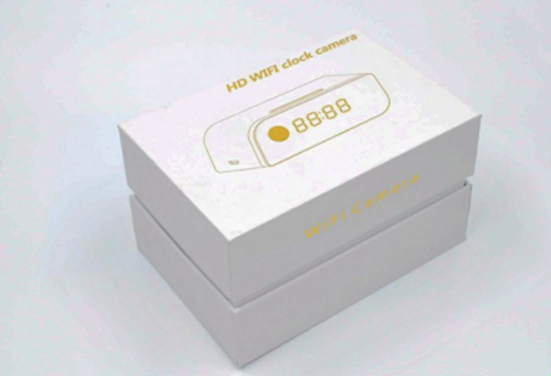 T-Care  V27 Vækkeur HD Spionkamera, Wi-Fi