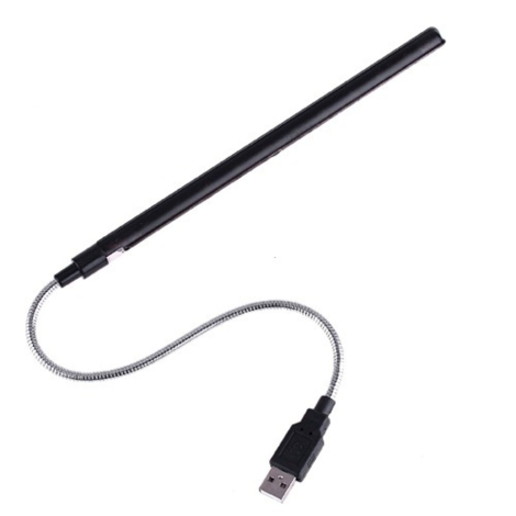 USB 10 LED Flexibel Lampe til Laptop