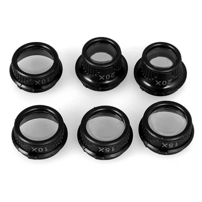 Lupbrille 10x15x20x25x