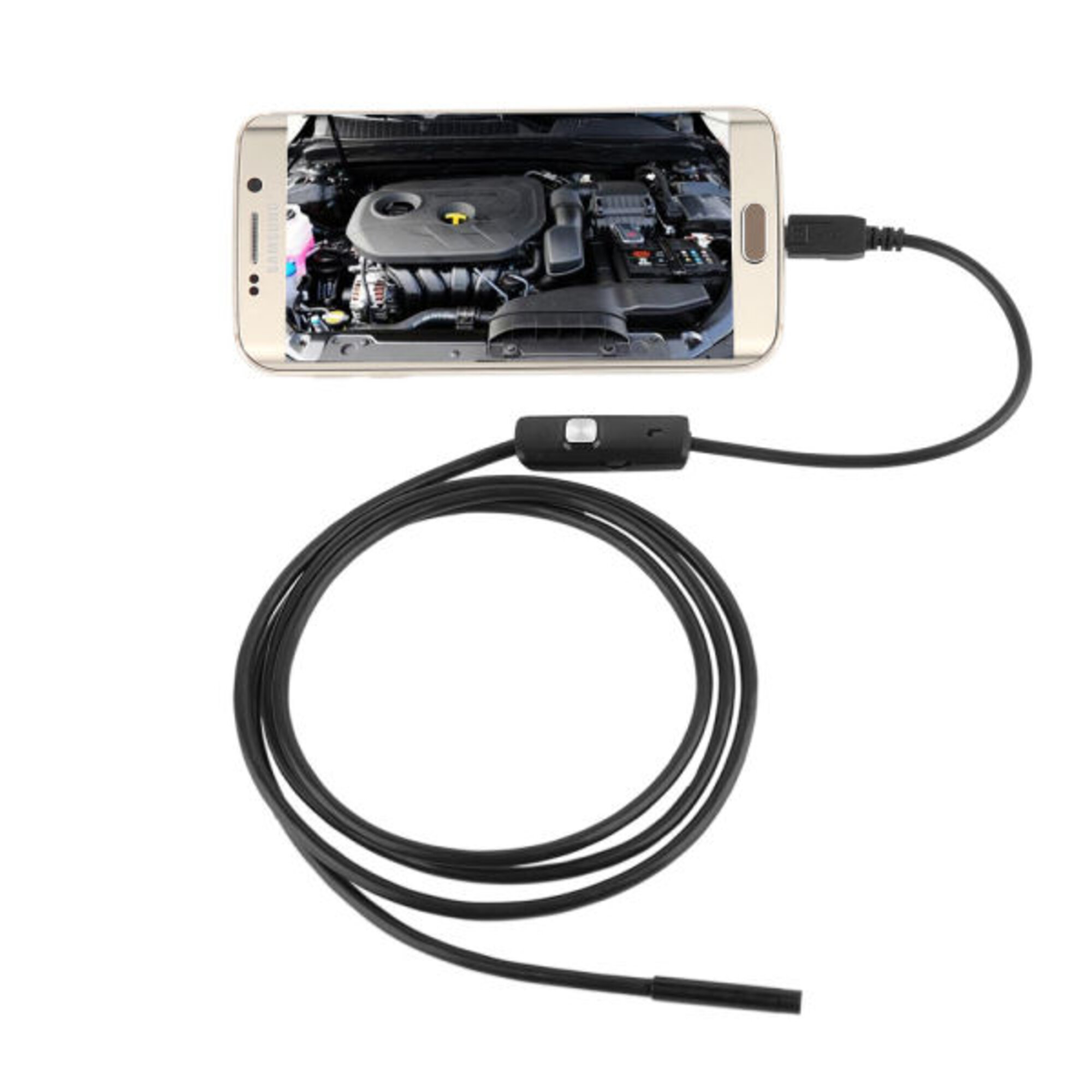 PC Android Endoskop / Inspektionskamera - microUSB, IP67 - 1m