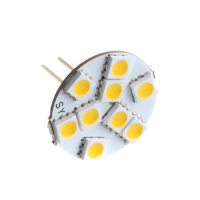 G4 LED 1.65W 150 lumen varm hvid flad (2stk)