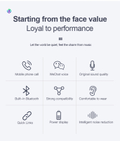 i12 TWS Bluetooth 5.0 høretelefoner - Touch-version