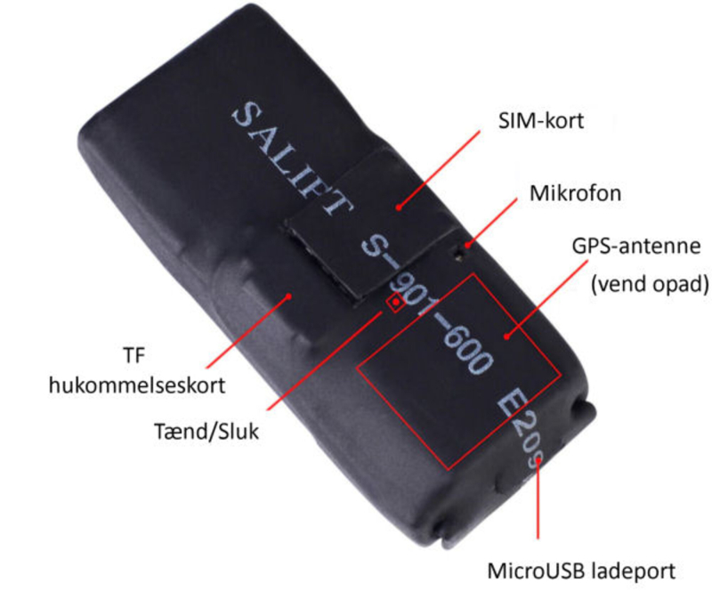 TOPIN S7 Mini GPS Tracker - NYHED