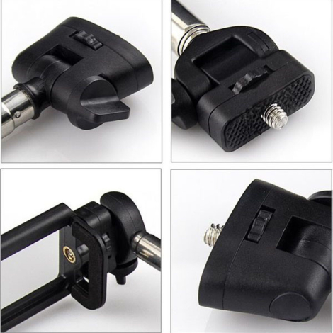 Selfiestang m. Bluetooth