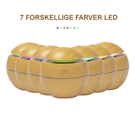 Aroma Diffuser USB 130 ml - mørk