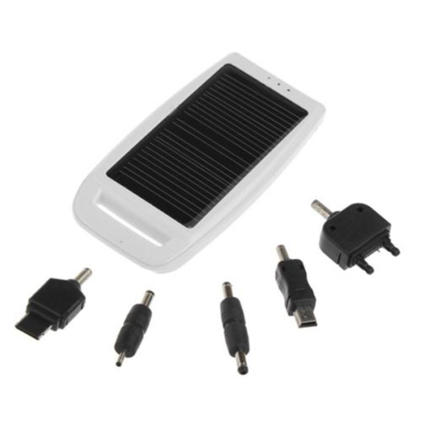 Solar-lader 90mA m. batteri 1000mAh