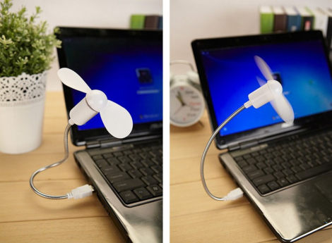 USB Fleksibel Ventilator