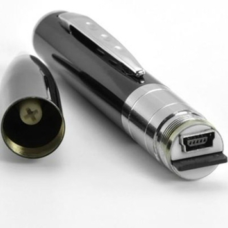 Pen Spionkamera, 1280x1024, sølv