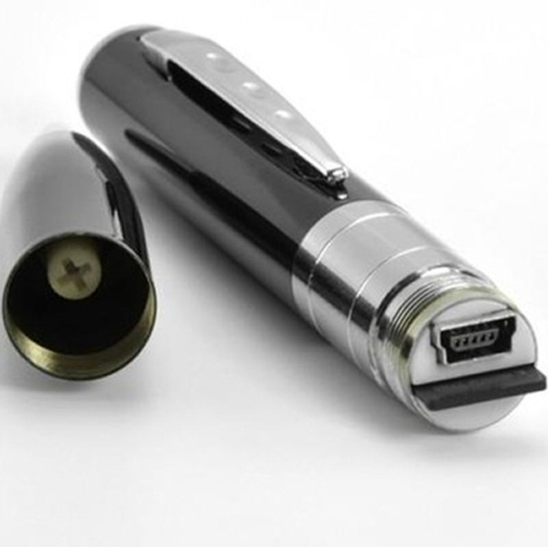 Pen Spionkamera, 1280x1024, sølv