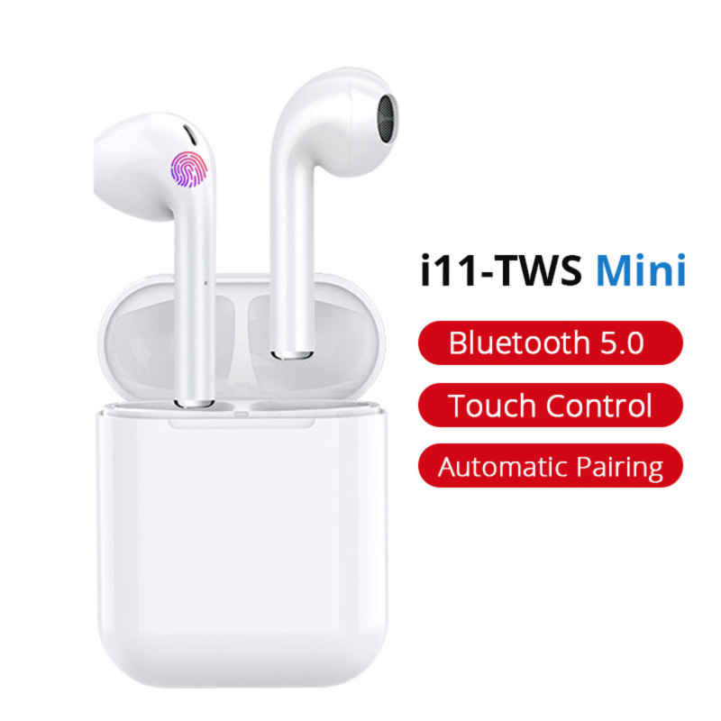 i11 TWS Bluetooth høretelefoner - Touch-version