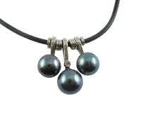 Perle Halskæde, Sort