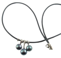 Perle Halskæde, Sort