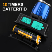 UV pandelampe, batteri