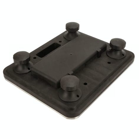 Pakkevægt nedefra med rum til display