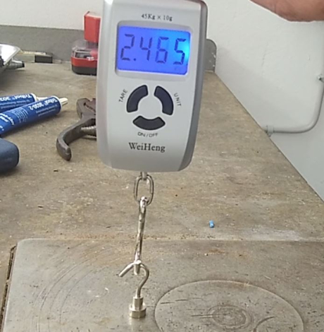 Krogmagnet Ø10mm - test