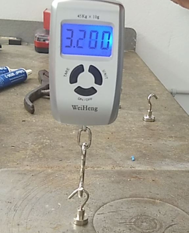 Krogmagnet Ø12mm - test