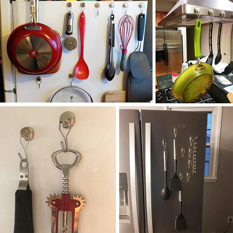 Krogmagnet Ø25, N52, 30kg, Svingbar - anvendelse