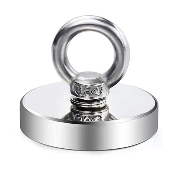 Fiskemagnet Ø75 N52 Rustfri