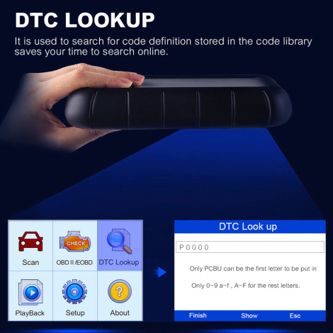 AUTEL MaxiLink ML629 - DTC