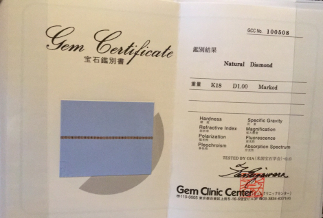 Tennis Armbånd, diamant 1ct certifikat