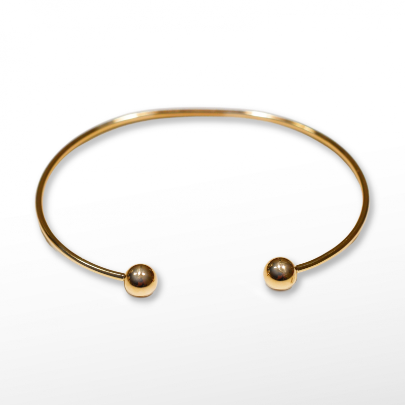 Bangle Åben Armring 18K