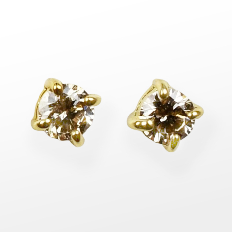 Diamant Ørestikker 0.1ct