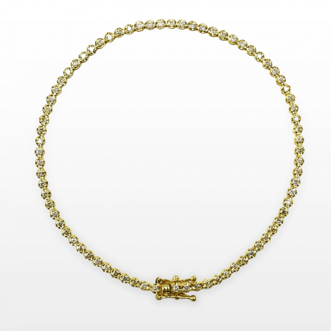 Tennis Armbånd, diamant 1ct