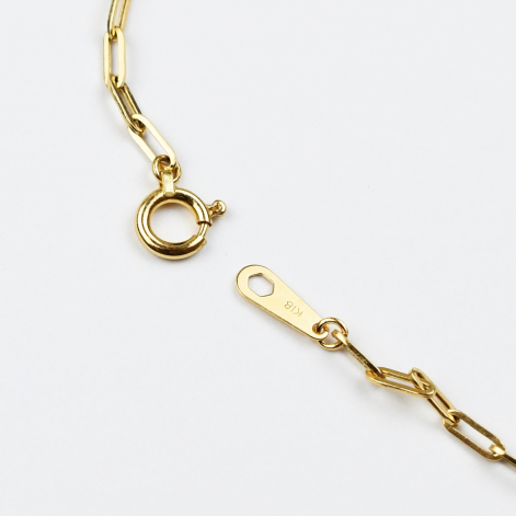 Paper Clip Halskæde 1,49g