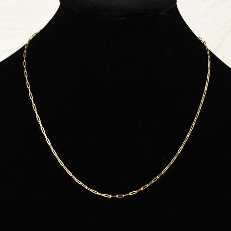 Paper Clip Halskæde 1,49g