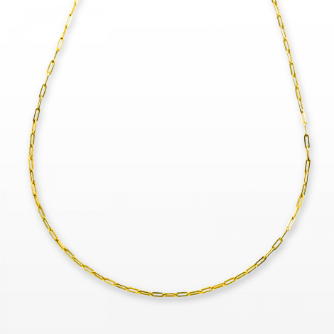 Paper Clip Halskæde 1,49g