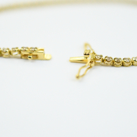 Tennis Guldarmbånd 2ct, 5g