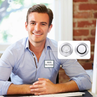 magnetisk navneskilt