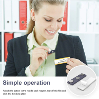 Navneskilt-magnet Triple