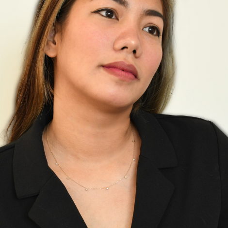 Station Diamant Halskæde på model