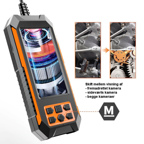 Endoskop med to kameraer