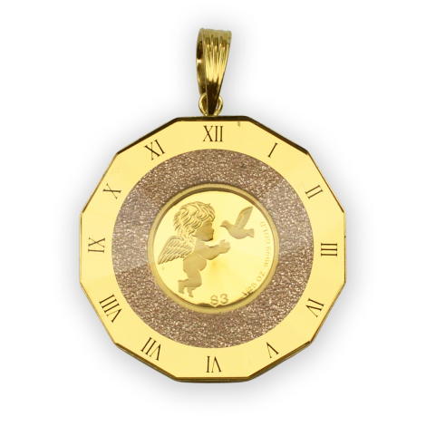 Cupid Guld-Vedhæng 18/24 karat