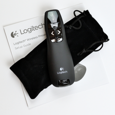 Logitech R400 Laserpointer - SE PRISEN