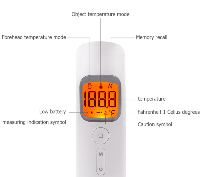 Øre- og Pandetermometer 