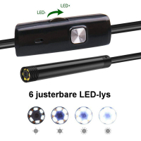 Wife endoskop LED lys