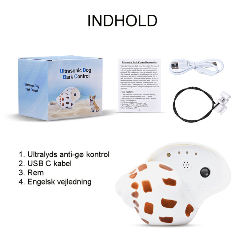 Trainertec UL-40 anti-gø kontrol, indhold