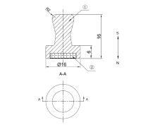 Tavlemagnet tegning.