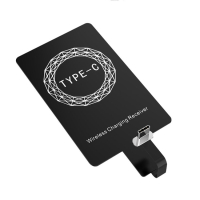 Qi trådløs ladeadapter, USB-C