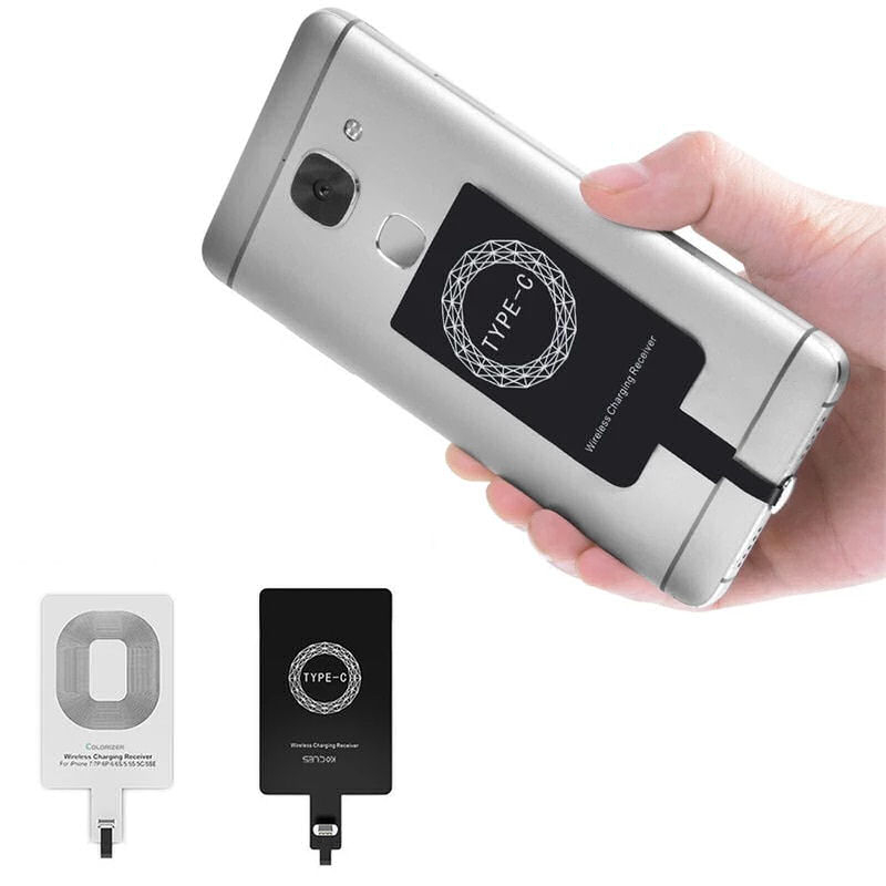 Qi trådløs ladeadapter, USB-C