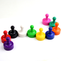Små Tavlemagneter, magnet til whiteboard, Ludo stil
