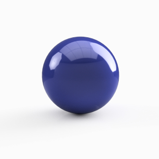 Kuglemagnet 5mm blå