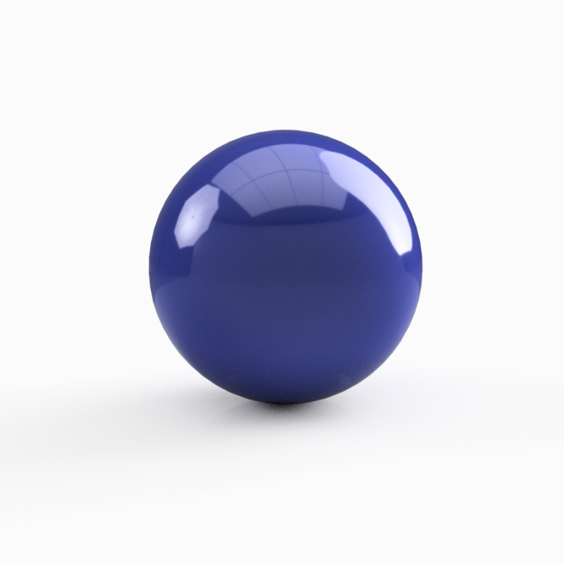 Kuglemagnet 5mm blå