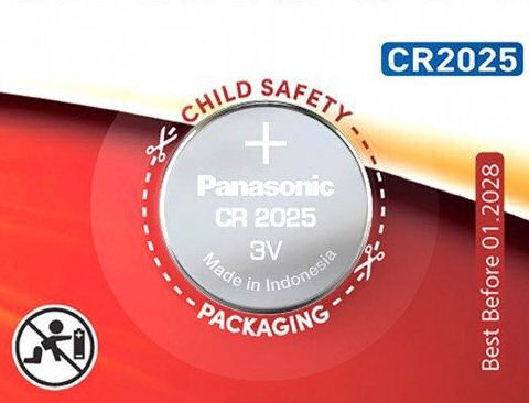 CR2025 Panasonic 3V